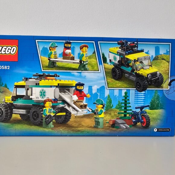 NIB LEGO 40582 City 4x4 Off-Road Ambulance Rescue 162pcs FACTORY SEALED! RETIRED - Picture 6 of 6